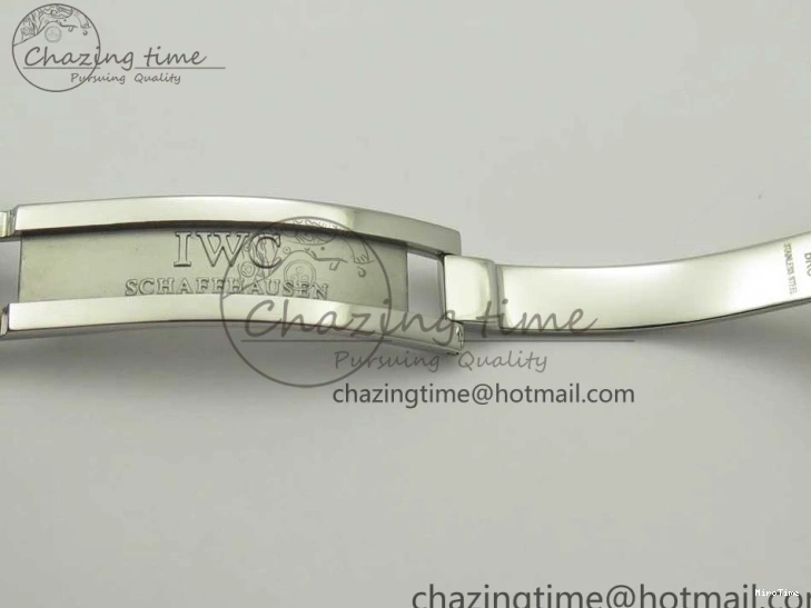 MIROTIME 0127 Lightweight Portuguese Tourbillon IW504602 SS ZF Best Edition Gray Dial on Brown Leather Strap 7177